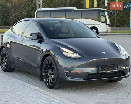 Серый Тесла Model Y, объемом двигателя 0 л и пробегом 100 тыс. км за 24500 $, фото 4 на Automoto.ua