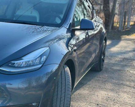 Тесла Model Y 2022 в Луцке на Automoto.ua Серый Тесла Model Y, объемом двигателя 0 л и пробегом 74 тыс. км за 23000 $, фото 5 на Automoto.ua