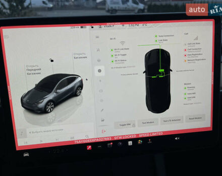 Сірий Тесла Model Y, об'ємом двигуна 0 л та пробігом 65 тис. км за 25500 $, фото 61 на Automoto.ua