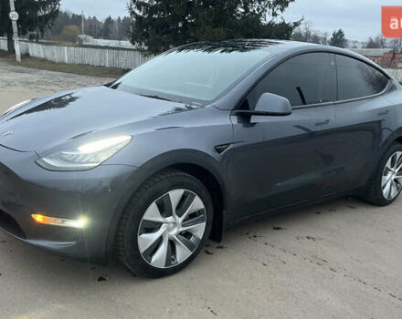 Серый Тесла Model Y, объемом двигателя 0 л и пробегом 48 тыс. км за 29000 $, фото 4 на Automoto.ua