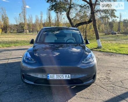 Серый Тесла Model Y, объемом двигателя 0 л и пробегом 17 тыс. км за 36800 $, фото 4 на Automoto.ua