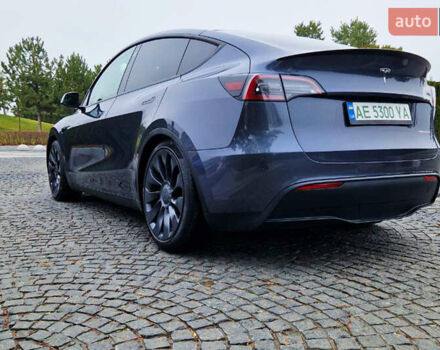 Тесла Model Y 2022 у Дніпро (Дніпропетровську) на Automoto.ua Сірий Тесла Model Y, об'ємом двигуна 0 л та пробігом 38 тис. км за 35000 $, фото 2 на Automoto.ua