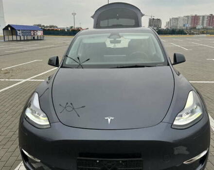 Серый Тесла Model Y, объемом двигателя 0 л и пробегом 58 тыс. км за 28500 $, фото 1 на Automoto.ua