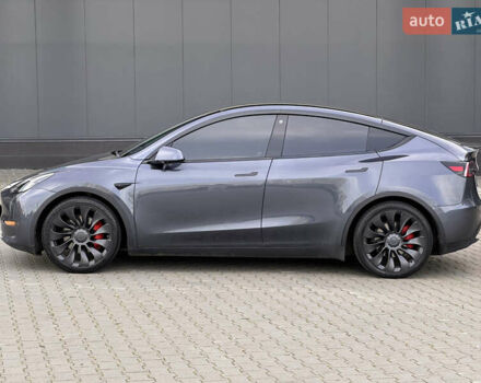 Серый Тесла Model Y, объемом двигателя 0 л и пробегом 109 тыс. км за 26900 $, фото 12 на Automoto.ua