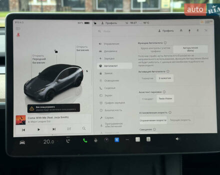 Серый Тесла Model Y, объемом двигателя 0 л и пробегом 27 тыс. км за 27500 $, фото 27 на Automoto.ua