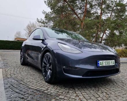 Тесла Model Y 2022 у Дніпро (Дніпропетровську) на Automoto.ua Сірий Тесла Model Y, об'ємом двигуна 0 л та пробігом 38 тис. км за 35000 $, фото 8 на Automoto.ua