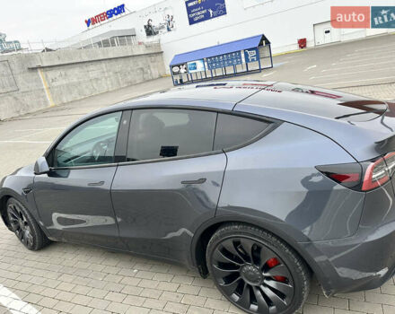 Серый Тесла Model Y, объемом двигателя 0 л и пробегом 58 тыс. км за 28500 $, фото 9 на Automoto.ua