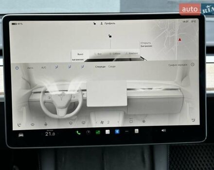 Серый Тесла Model Y, объемом двигателя 0 л и пробегом 34 тыс. км за 31999 $, фото 25 на Automoto.ua