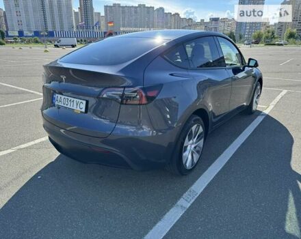 Серый Тесла Model Y, объемом двигателя 0 л и пробегом 15 тыс. км за 33500 $, фото 5 на Automoto.ua