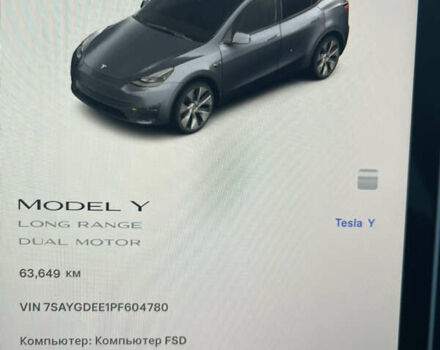 Тесла Model Y 2022 в Киеве на Automoto.ua Серый Тесла Model Y, объемом двигателя 0 л и пробегом 63 тыс. км за 29900 $, фото 4 на Automoto.ua
