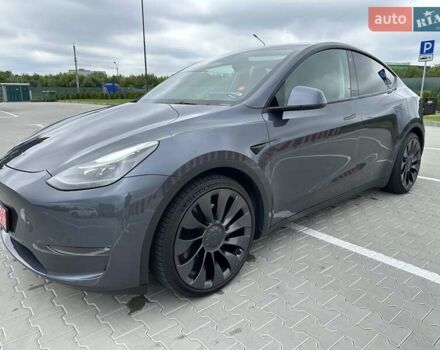 Сірий Тесла Model Y, об'ємом двигуна 0 л та пробігом 47 тис. км за 29999 $, фото 3 на Automoto.ua