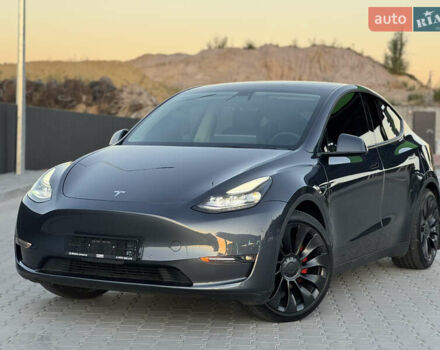 Серый Тесла Model Y, объемом двигателя 0 л и пробегом 100 тыс. км за 24500 $, фото 22 на Automoto.ua