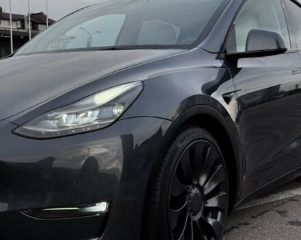 Серый Тесла Model Y, объемом двигателя 0 л и пробегом 26 тыс. км за 28900 $, фото 19 на Automoto.ua