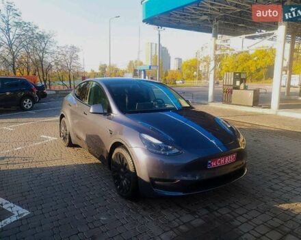 Тесла Model Y 2022 у Києві на Automoto.ua Сірий Тесла Model Y, об'ємом двигуна 0 л та пробігом 95 тис. км за 22700 $, фото 22 на Automoto.ua