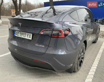 Серый Тесла Model Y, объемом двигателя 0 л и пробегом 29 тыс. км за 32700 $, фото 17 на Automoto.ua