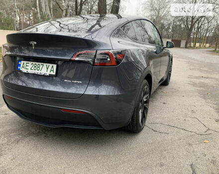 Серый Тесла Model Y, объемом двигателя 0 л и пробегом 10 тыс. км за 55000 $, фото 28 на Automoto.ua