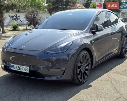Серый Тесла Model Y, объемом двигателя 0 л и пробегом 34 тыс. км за 27500 $, фото 14 на Automoto.ua