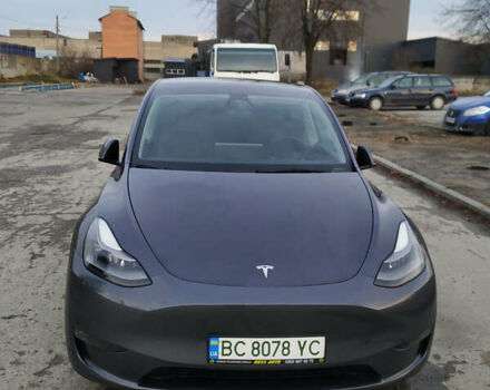 Сірий Тесла Model Y, об'ємом двигуна 0 л та пробігом 74 тис. км за 25999 $, фото 1 на Automoto.ua