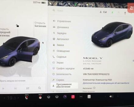 Сірий Тесла Model Y, об'ємом двигуна 0 л та пробігом 48 тис. км за 26400 $, фото 11 на Automoto.ua