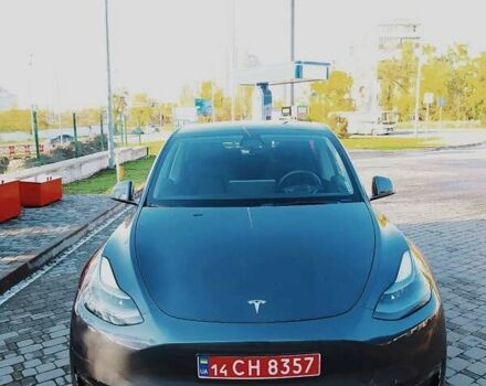 Тесла Model Y 2022 у Києві на Automoto.ua Сірий Тесла Model Y, об'ємом двигуна 0 л та пробігом 95 тис. км за 22700 $, фото 14 на Automoto.ua