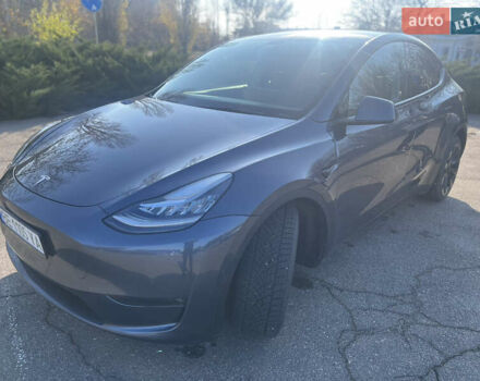 Серый Тесла Model Y, объемом двигателя 0 л и пробегом 50 тыс. км за 36000 $, фото 7 на Automoto.ua