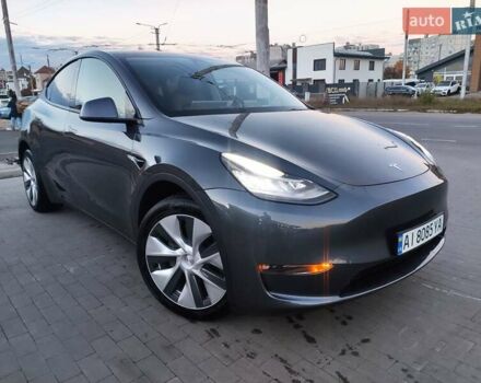 Серый Тесла Model Y, объемом двигателя 0 л и пробегом 74 тыс. км за 26999 $, фото 19 на Automoto.ua
