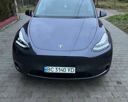 Серый Тесла Model Y, объемом двигателя 0 л и пробегом 84 тыс. км за 24400 $, фото 1 на Automoto.ua