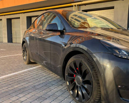 Серый Тесла Model Y, объемом двигателя 0 л и пробегом 41 тыс. км за 27500 $, фото 9 на Automoto.ua