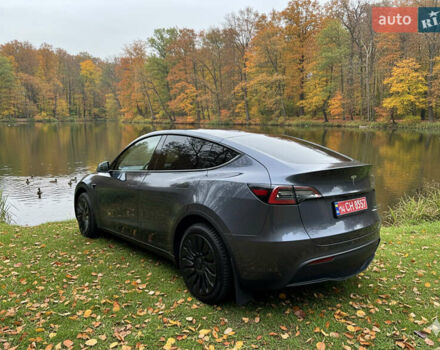 Серый Тесла Model Y, объемом двигателя 0 л и пробегом 95 тыс. км за 24900 $, фото 3 на Automoto.ua