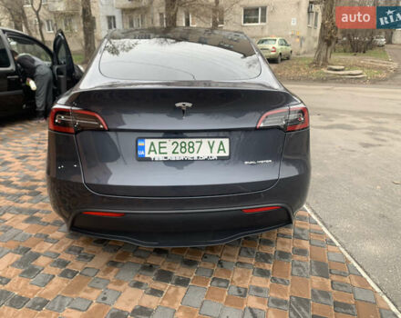 Серый Тесла Model Y, объемом двигателя 0 л и пробегом 10 тыс. км за 55000 $, фото 38 на Automoto.ua