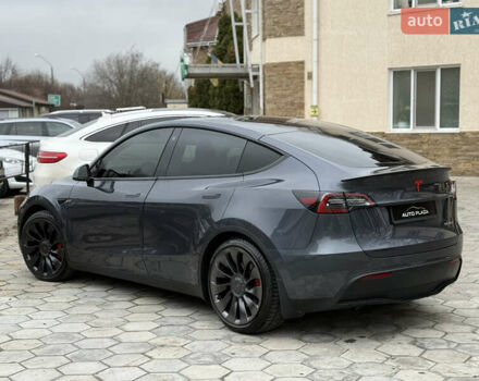 Серый Тесла Model Y, объемом двигателя 0 л и пробегом 53 тыс. км за 28000 $, фото 34 на Automoto.ua