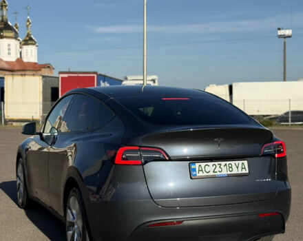 Серый Тесла Model Y, объемом двигателя 0 л и пробегом 46 тыс. км за 28300 $, фото 13 на Automoto.ua