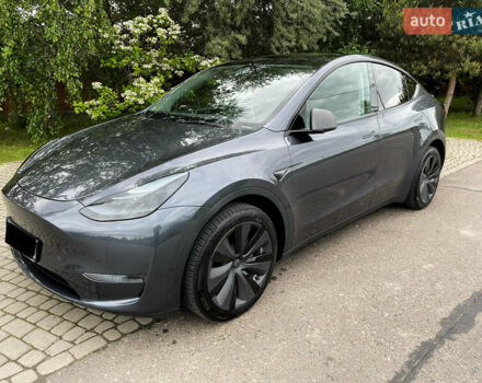 Серый Тесла Model Y, объемом двигателя 0 л и пробегом 19 тыс. км за 33700 $, фото 15 на Automoto.ua