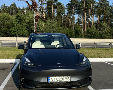 Серый Тесла Model Y, объемом двигателя 0 л и пробегом 59 тыс. км за 28600 $, фото 1 на Automoto.ua
