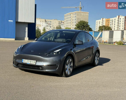 Серый Тесла Model Y, объемом двигателя 0 л и пробегом 46 тыс. км за 28300 $, фото 6 на Automoto.ua