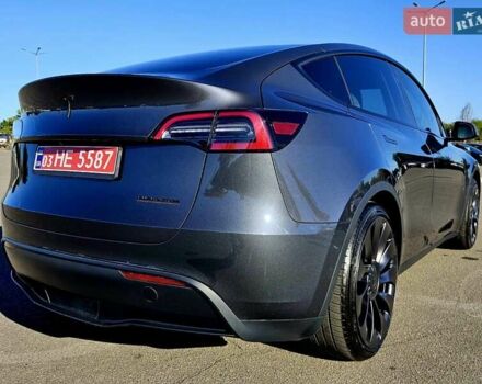 Серый Тесла Model Y, объемом двигателя 0 л и пробегом 29 тыс. км за 27900 $, фото 12 на Automoto.ua