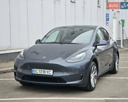Серый Тесла Model Y, объемом двигателя 0 л и пробегом 23 тыс. км за 27000 $, фото 14 на Automoto.ua