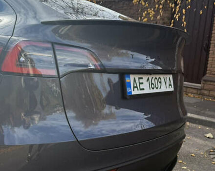 Серый Тесла Model Y, объемом двигателя 0 л и пробегом 25 тыс. км за 30500 $, фото 7 на Automoto.ua