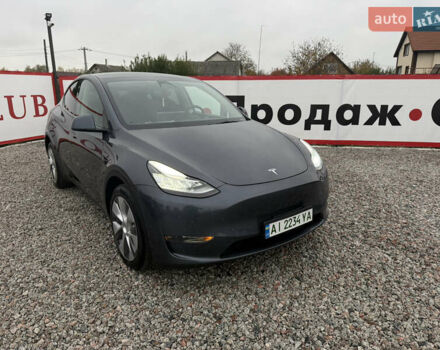 Тесла Model Y 2023 в Борисполе на Automoto.ua Серый Тесла Model Y, объемом двигателя 0 л и пробегом 4 тыс. км за 32000 $, фото 1 на Automoto.ua