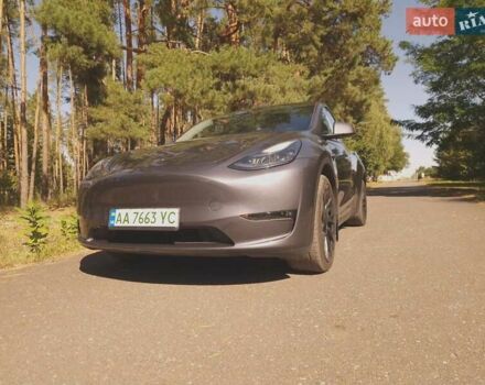 Сірий Тесла Model Y, об'ємом двигуна 0 л та пробігом 28 тис. км за 32900 $, фото 1 на Automoto.ua