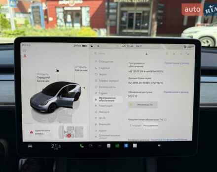 Серый Тесла Model Y, объемом двигателя 0 л и пробегом 20 тыс. км за 42900 $, фото 31 на Automoto.ua
