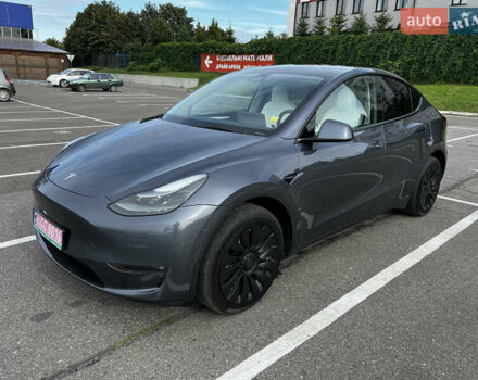 Серый Тесла Model Y, объемом двигателя 0 л и пробегом 55 тыс. км за 26900 $, фото 12 на Automoto.ua