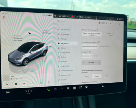 Серый Тесла Model Y, объемом двигателя 0 л и пробегом 23 тыс. км за 45490 $, фото 21 на Automoto.ua