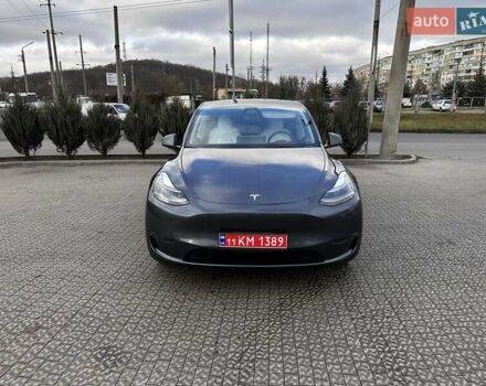 Серый Тесла Model Y, объемом двигателя 0 л и пробегом 24 тыс. км за 28399 $, фото 10 на Automoto.ua