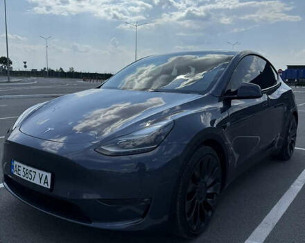 Сірий Тесла Model Y, об'ємом двигуна 0 л та пробігом 36 тис. км за 33500 $, фото 2 на Automoto.ua