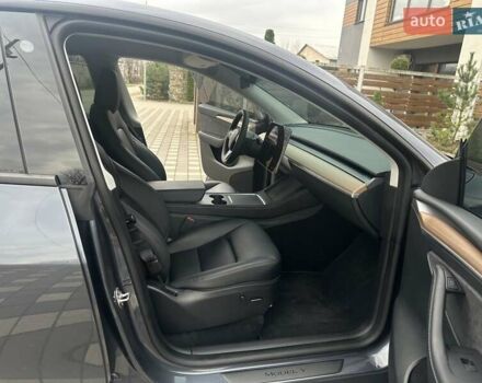 Серый Тесла Model Y, объемом двигателя 0 л и пробегом 7 тыс. км за 29950 $, фото 28 на Automoto.ua