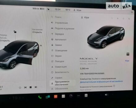 Серый Тесла Model Y, объемом двигателя 0 л и пробегом 2 тыс. км за 38400 $, фото 2 на Automoto.ua