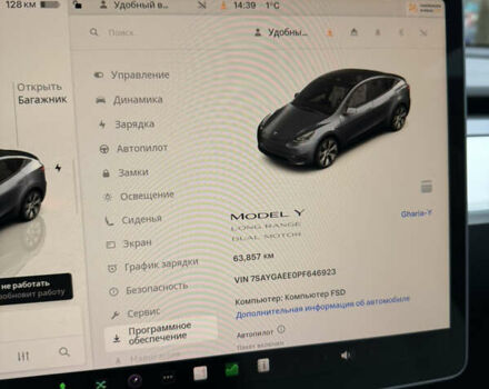 Серый Тесла Model Y, объемом двигателя 0 л и пробегом 64 тыс. км за 27300 $, фото 30 на Automoto.ua