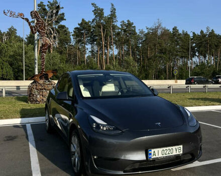 Серый Тесла Model Y, объемом двигателя 0 л и пробегом 59 тыс. км за 28600 $, фото 2 на Automoto.ua