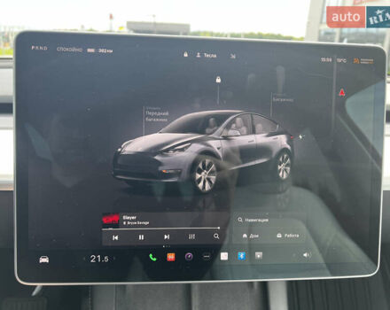 Серый Тесла Model Y, объемом двигателя 0 л и пробегом 55 тыс. км за 26900 $, фото 75 на Automoto.ua